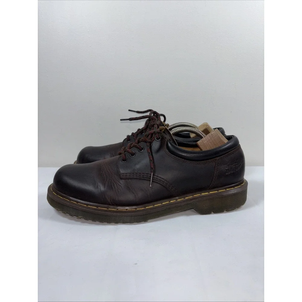 Dr. Martens 8053 Crazy Horse Leather Brown Sz 13M Casual Shoes Streetwear Oxford